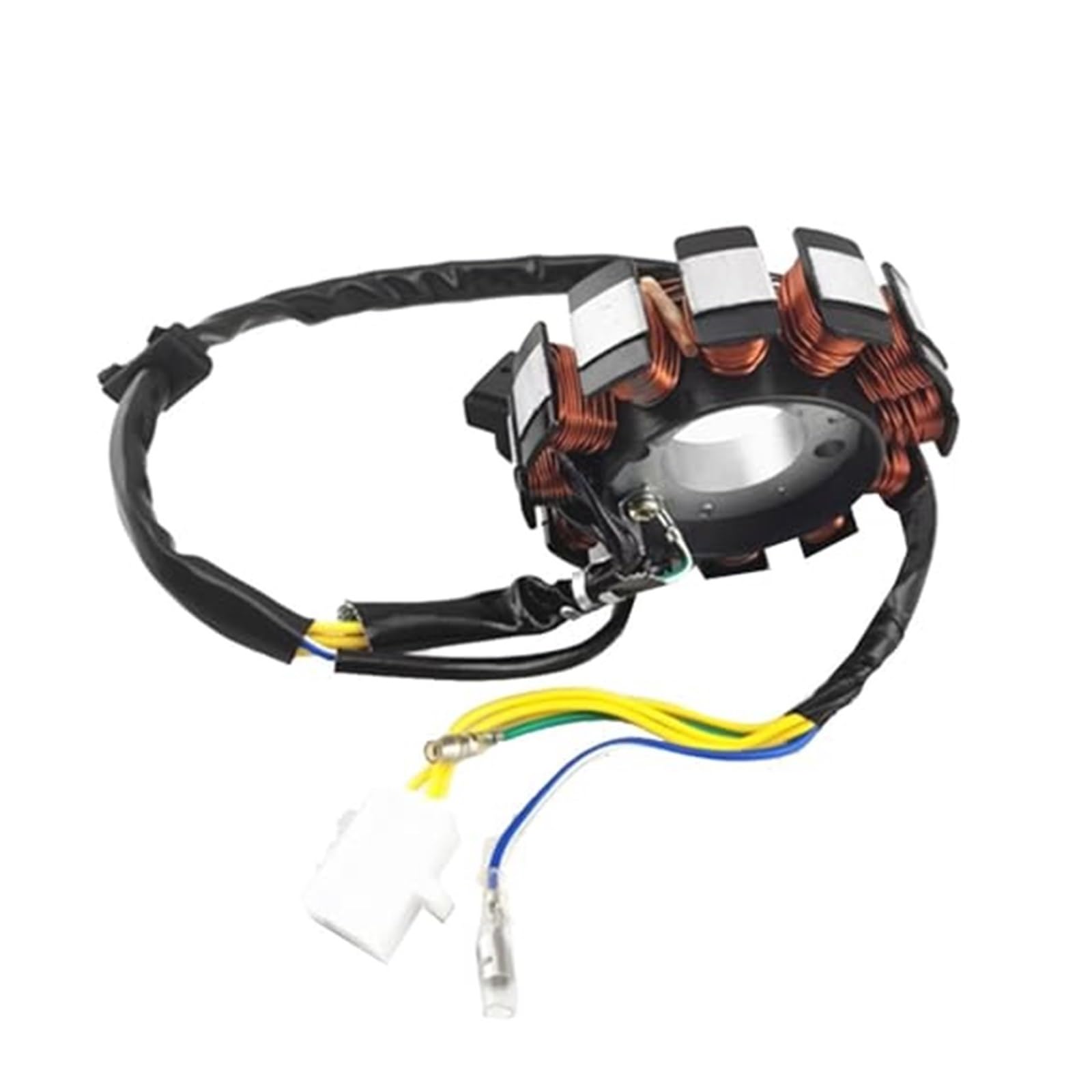 Für GY6 125Cc 150Cc Magneto Stator Stator Magneto Spule Spule 12 Pole Stator DC Spule Zündung Stator Zündung Gerät Zubehör Statorspule Für GY6 125Cc 150Cc Magneto Stator Stator Magneto Spule Spule 12 Pole Stator DC Spule Zündung Stator Zündung Gerät Zubehör Statorspule von NLNGNZBZTP