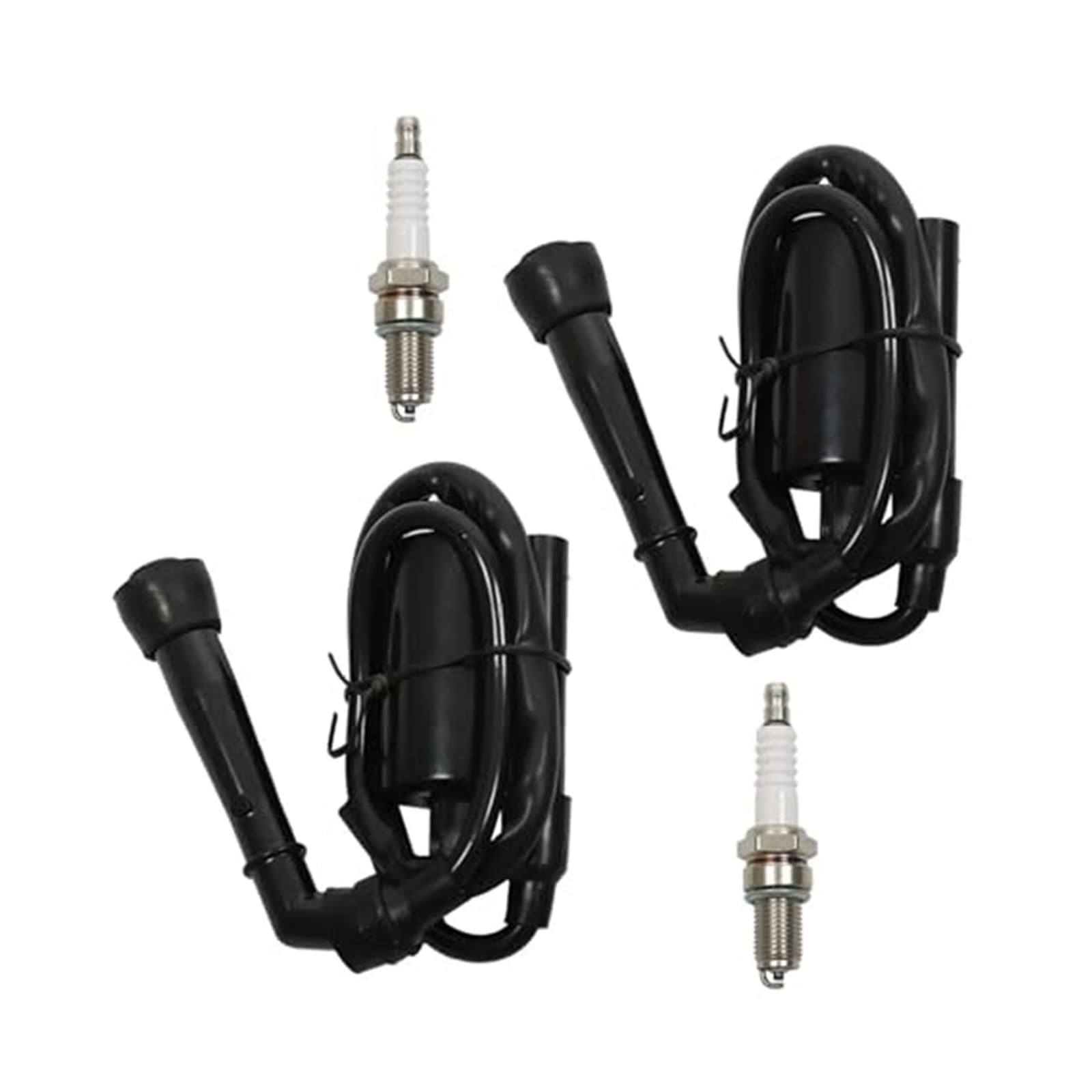 Für Suzuki Für Intruder Für VS700 Für VS750 Für VS800 1986-2000 2001 2002 2003 2004 2 Stück Motorrad Zündspule Zündkerze Zündspule Statorspule von NLNGNZBZTP