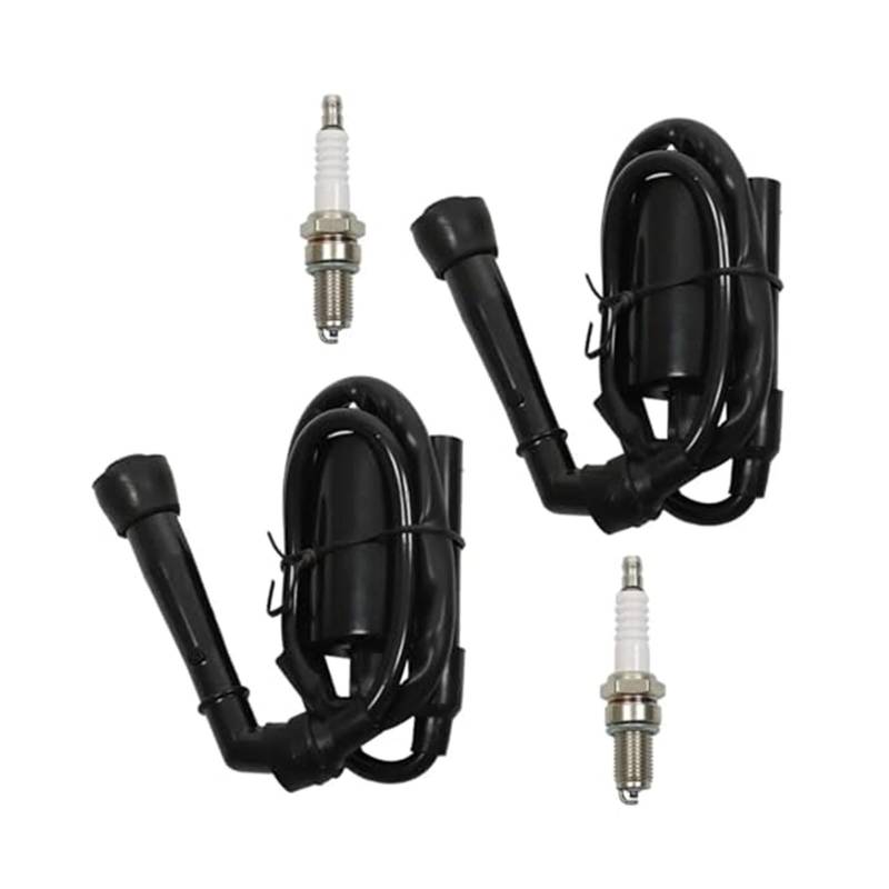 Für Suzuki Für Intruder Für VS700 Für VS750 Für VS800 1986-2000 2001 2002 2003 2004 2 Stück Motorrad Zündspule Zündkerze Zündspule Statorspule von NLNGNZBZTP