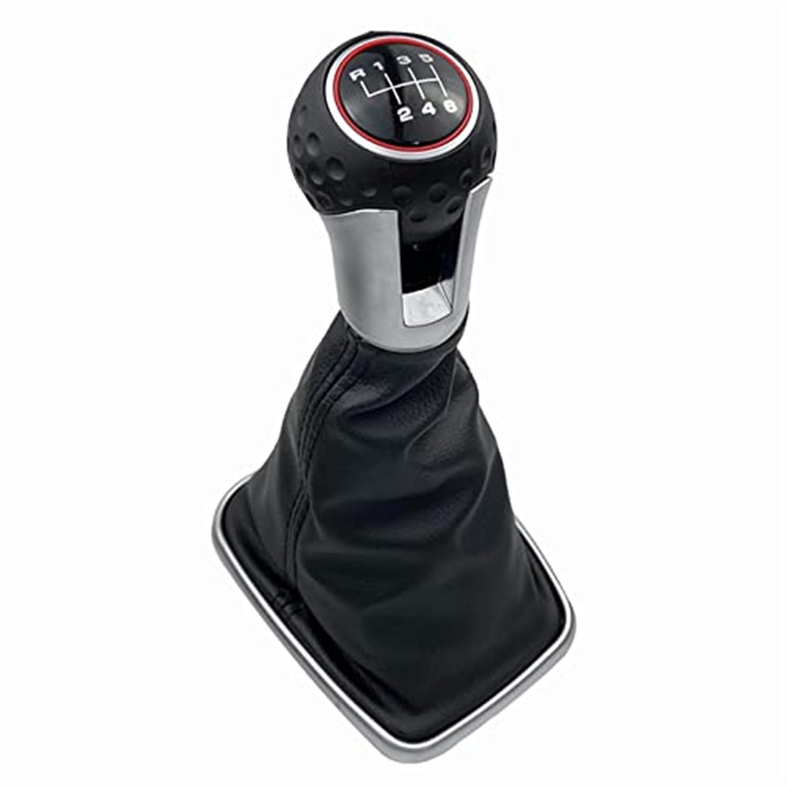 Schalthebelabdeckung fürs Auto Für VW Für Golf 4 IV MK4 Für GTI R32 Für Bora Für Jetta 1999 2000 2001 2002-2004 Auto Schaltknauf Gamasche Boot Abdeckung Fall Kragen(‎6 Speed F) von NLNGNZBZTP