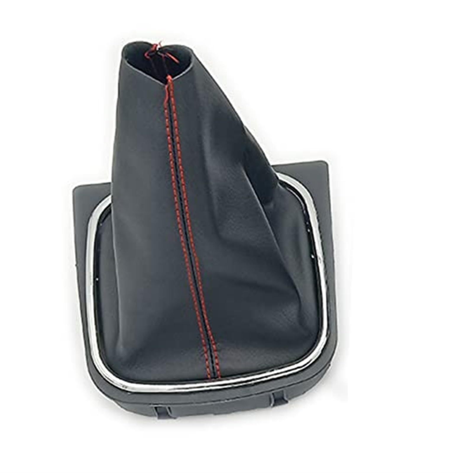Schalthebelabdeckung fürs Auto Für VW für Golf 6 MK5 MK6 für Jetta 2005-2014 12MM 5/6 Gang Leder Auto Schaltknauf Konb Gamasche Schaltknauf Schalthebelmanschette(‎Gear Boot Red Line) von NLNGNZBZTP