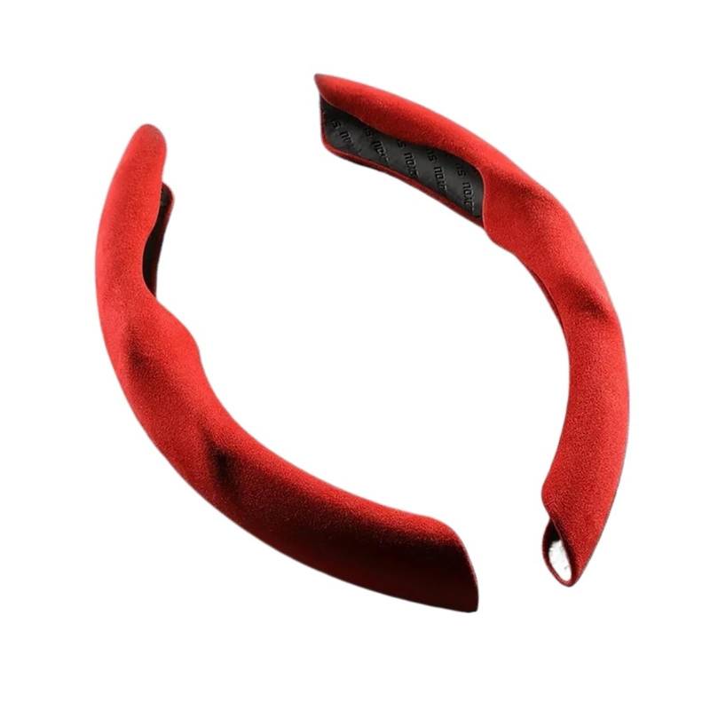 Auto Lenkradabdeckung 2Pcs 36-38CM PU Auto Lenkrad Abdeckung Flüssigkeit Gefühl Universal Auto Innen Zubehör Lenkradbezug Fürs Auto(C) von NLNPFGHVZY