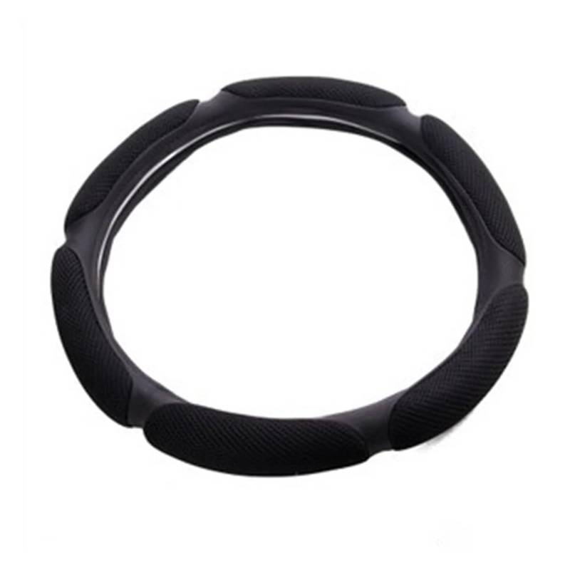 Auto Lenkradabdeckung Auto-Lenkrad-Abdeckung Lenkrad Für Auto-Abdeckung Lenkrad-Zubehör Auto-Polsterzubehör Lenkradbezug Fürs Auto(Black) von NLNPFGHVZY
