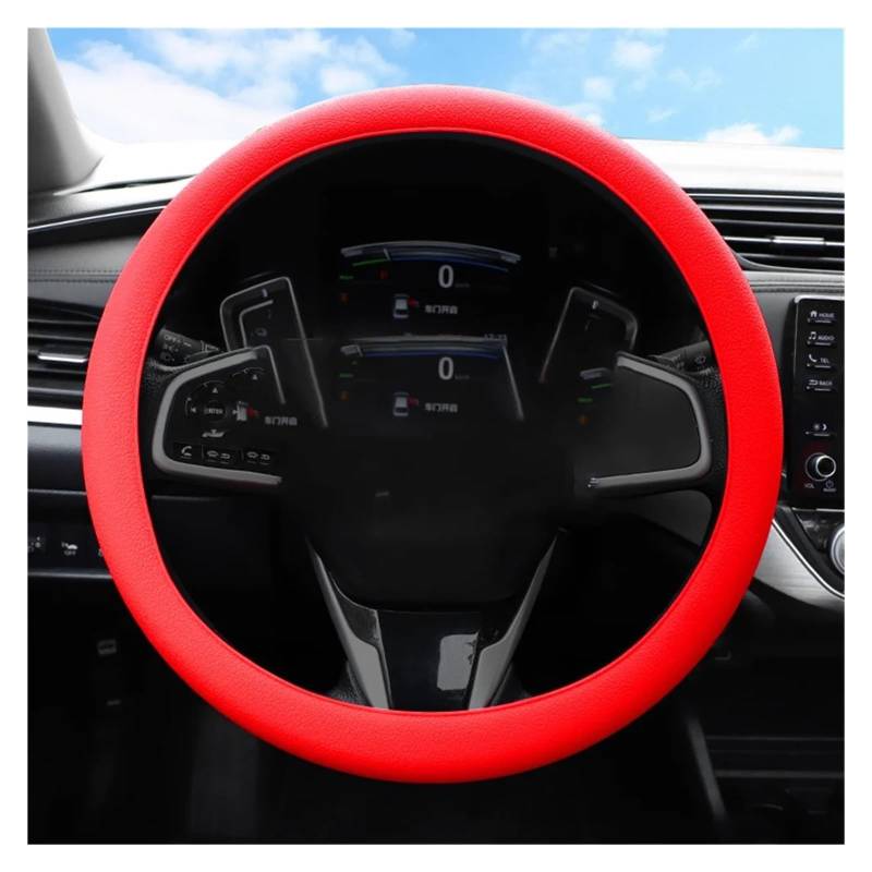 Auto Lenkradabdeckung Auto Silikon Lenkrad Abdeckung Sommer Anti-Slip Grip Elastische Handschuh Universal Textur Weiche Lenkrad Abdeckung Auto Lenkradbezug Fürs Auto(T) von NLNPFGHVZY