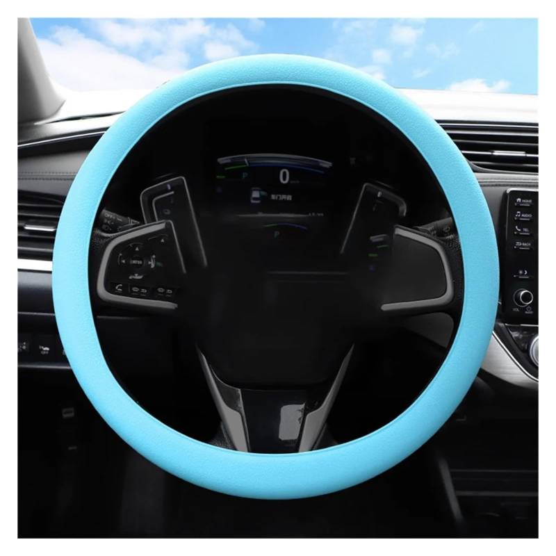 Auto Lenkradabdeckung Auto Silikon Lenkrad Abdeckung Sommer Anti-Slip Grip Elastische Handschuh Universal Textur Weiche Lenkrad Abdeckung Auto Lenkradbezug Fürs Auto(W) von NLNPFGHVZY