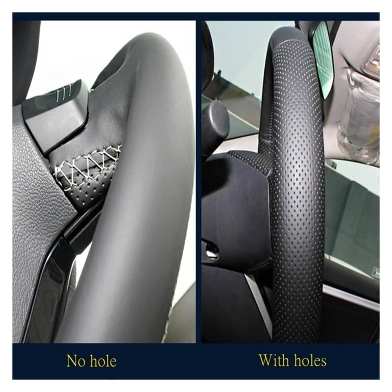 Auto Lenkradabdeckung Für Civic 9 2012 2013 2014 2015 Auto-Lenkradabdeckung Anti-Rutsch-Geflecht Kunstleder Autozubehör Lenkradbezug Fürs Auto(Red Thread) von NLNPFGHVZY
