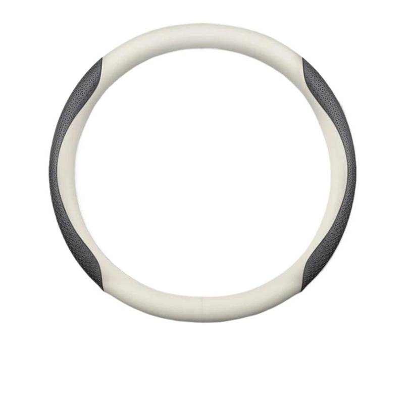 Auto Lenkradabdeckung Für Mazda 3 5 6 SKYACTIV Axela Atenza CX30 CX5 CX8 CX9 MX5 RX8 RX7 BT50 Carbon Fiber Auto Lenkrad Abdeckung Zubehör Lenkradbezug Fürs Auto(Style B White) von NLNPFGHVZY