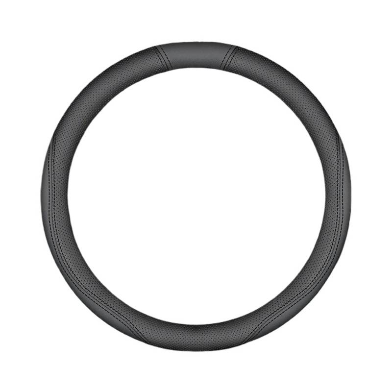 Auto Lenkradabdeckung Für Mazda2 3 6 SKYACTIV Axela Atenza CX30 CX5 CX8 CX9 MX5 RX8 RX7 BT50 Wildleder Leathe Auto Lenkrad Abdeckung Auto Lenkradbezug Fürs Auto(A Black) von NLNPFGHVZY
