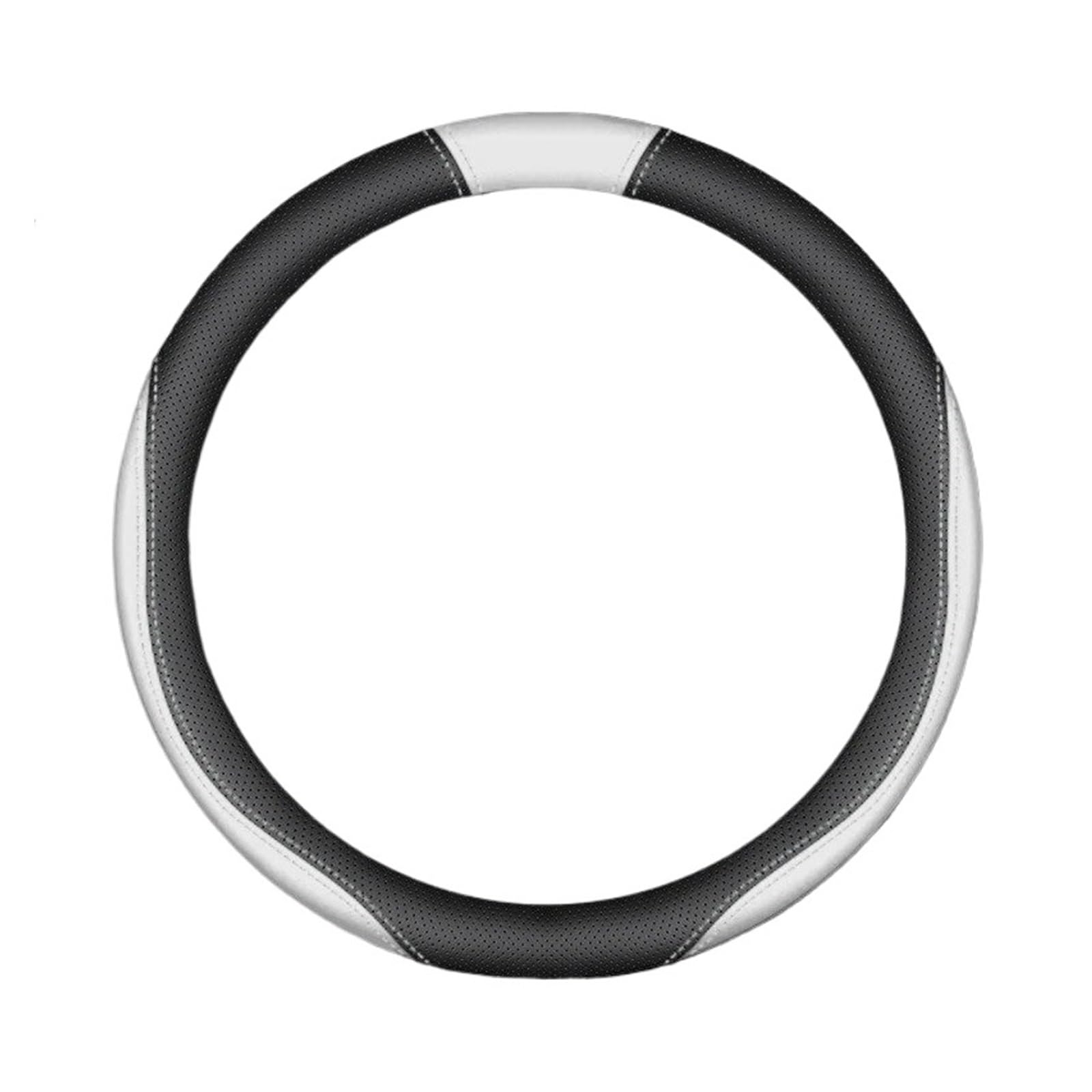 Auto Lenkradabdeckung Für Mazda2 3 6 SKYACTIV Axela Atenza CX30 CX5 CX8 CX9 MX5 RX8 RX7 BT50 Wildleder Leathe Auto Lenkrad Abdeckung Auto Lenkradbezug Fürs Auto(A White) von NLNPFGHVZY