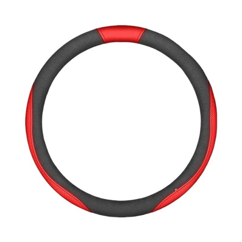 Auto Lenkradabdeckung Für Mazda2 3 6 SKYACTIV Axela Atenza CX30 CX5 CX8 CX9 MX5 RX8 RX7 BT50 Wildleder Leathe Auto Lenkrad Abdeckung Auto Lenkradbezug Fürs Auto(B red) von NLNPFGHVZY