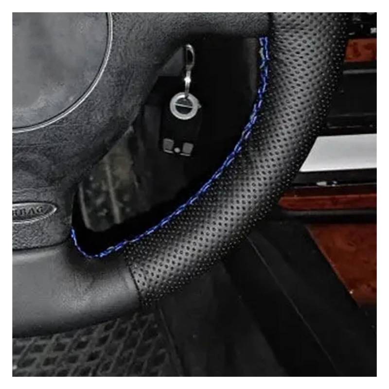 Auto Lenkradabdeckung Für Passat B5 1996-2005 Alte Anti-Rutsch-Leder-Auto-Lenkrad-Geflechtabdeckung Lenkradbezug Fürs Auto(Gray Thread) von NLNPFGHVZY