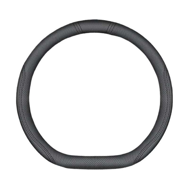 Auto Lenkradabdeckung Für Tiguan 2010 2011 2012 2013 2014 2015 Lenkradabdeckung Dünner Autoinnenraum Modifizierter Autozugang Lenkradbezug Fürs Auto(D1 Black) von NLNPFGHVZY