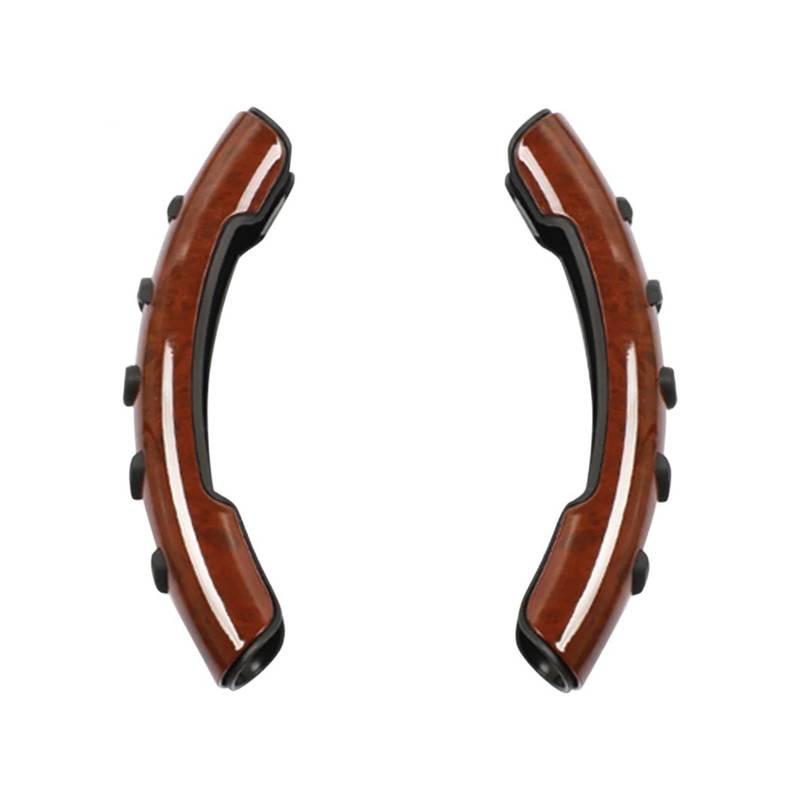 Auto Lenkradabdeckung Universal-Lenkradabdeckung Auto-Lenkrad-Booster-Lagerhilfe Mit Drehbarem Griffknopf Autozubehör Lenkhilfe-Werkzeug Lenkradbezug Fürs Auto(Mahogany Grain) von NLNPFGHVZY