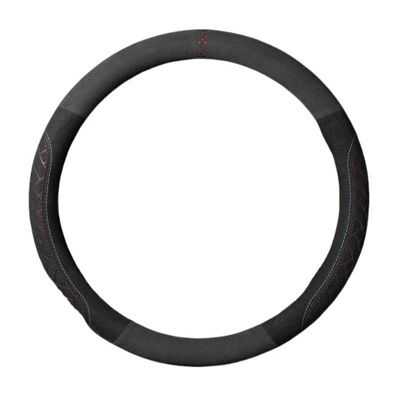 Auto Lenkradabdeckung Wrap Universal 37-38cm Atmungsaktive Lenkradabdeckung Auto Lenkradabdeckungen Wildleder Lenkradabdeckung Lenkradbezug Fürs Auto(Braided O) von NLNPFGHVZY