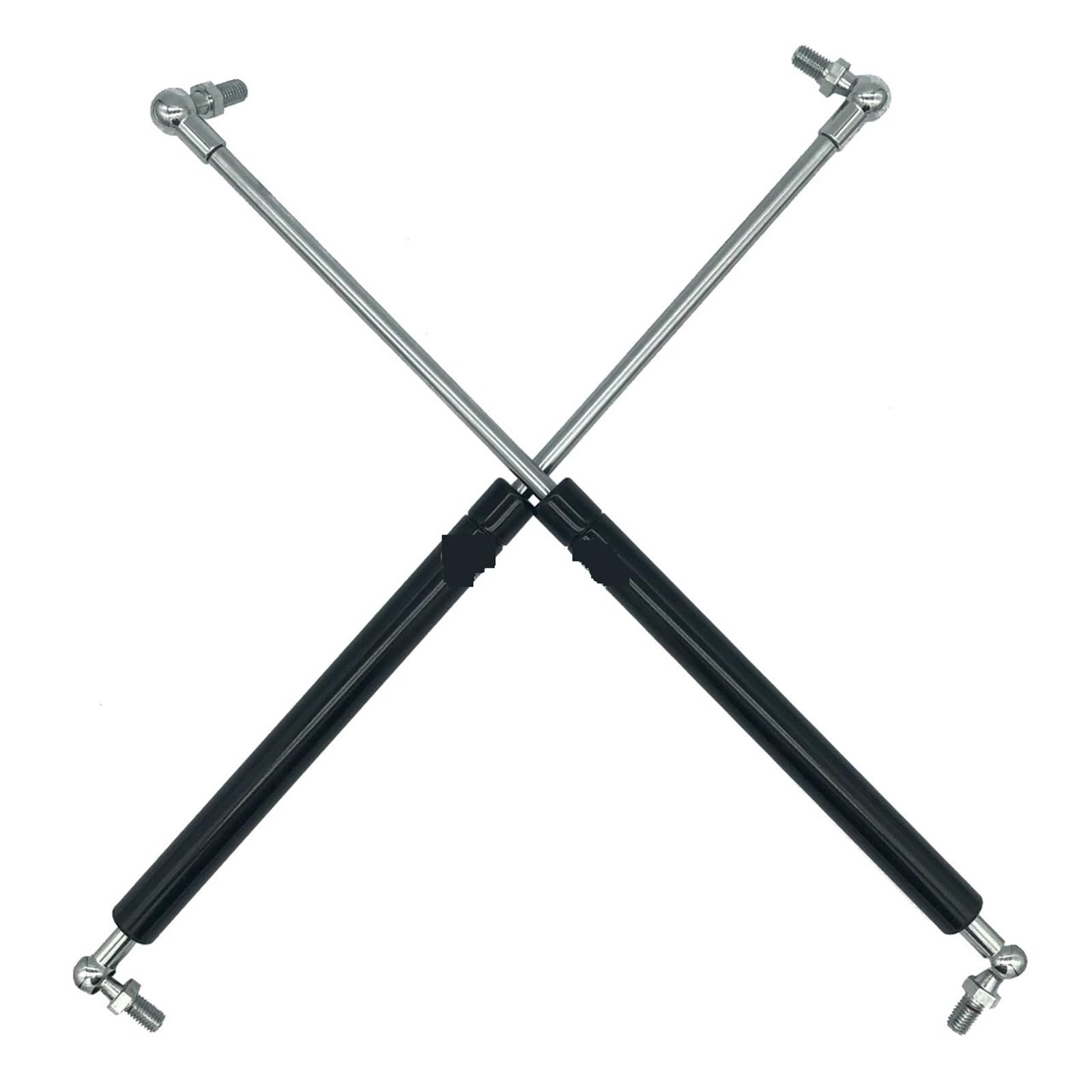 Heckklappendämpfer 2X Universal 300-600mm 200N Autostreben Vordere Motorhaube Haube Hinterer Kofferraum Heckklappe Boot Shock Hubstrebe Stützstange Gasfeder Kofferraum Gasfeder(600mm) von NLNPFGHVZY