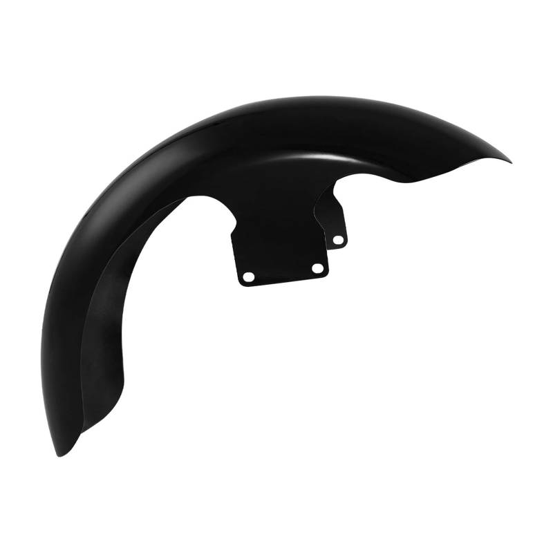 Motorrad Zurück Kotflügel Protector Für Touring Electra Für Street Glide Für Baggers 1997 1998 1999 2000 2001 2002 2003 2004 2005 2006 2007-2013 Motorrad 21 "Wrap Front Fender Motorrad Fender(Black) von NLNPFGHVZY