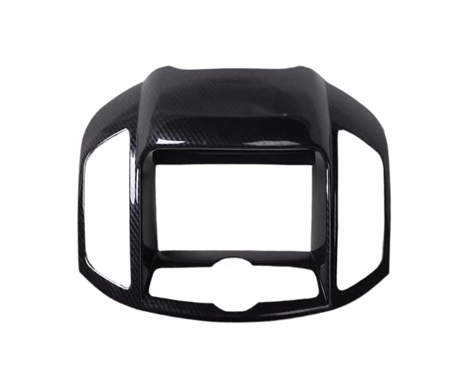 Panel Control Frame Trim Für Chevrolet Für Captiva 2012-2014 2015 2016 2017 Auto Innen Zentrale Konsole Panel Navigation Klimaanlage Outlet Abdeckung Trim Interieur Zubehör(Carbon Fiber Color) von NLNPFGHVZY