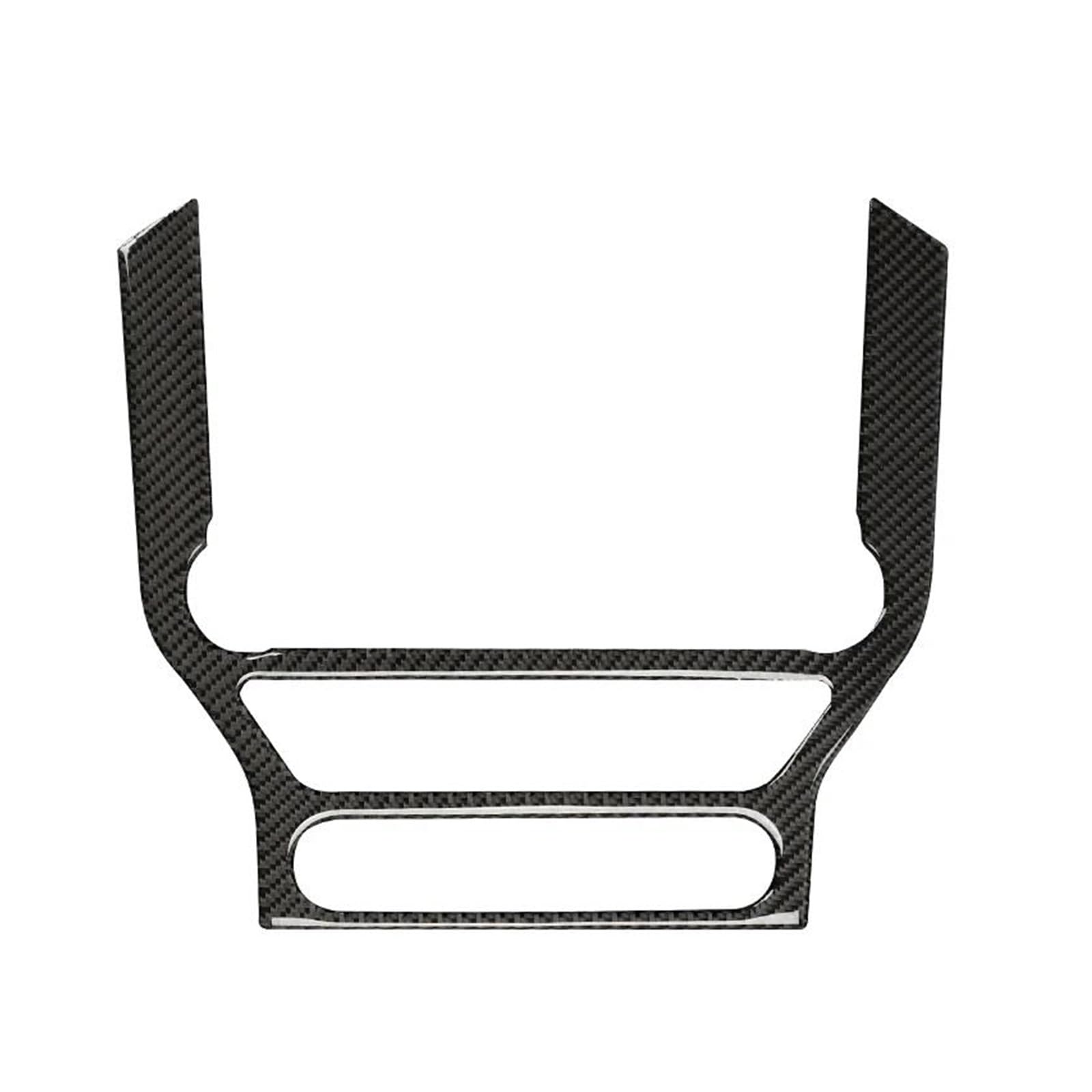 Panel Control Frame Trim Für Ford Für Mustang Für GT 2015-2021 Carbon Fiber Innen Auto GPS Navigation Trim Rahmen Multi-Media Konsole Dekoration Aufkleber Aufkleber Interieur Zubehör(Style B(Black)) Panel Control Frame Trim Für Ford Für Mustang Für GT 2015-2021 Carbon Fiber Innen Auto GPS Navigation Trim Rahmen Multi-Media Konsole Dekoration Aufkleber Aufkleber Interieur Zubehör(Style B(Black)) von NLNPFGHVZY