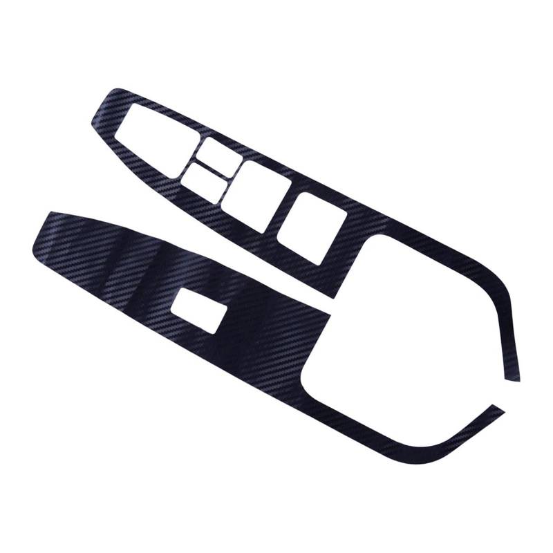 Panel Control Frame Trim Für Hyundai Für Elantra 2017 2018 2019 2020 LHD 4 Stücke Tür Fensterheber Schalter Panel Abdeckung Trim Aufkleber Interieur Zubehör von NLNPFGHVZY