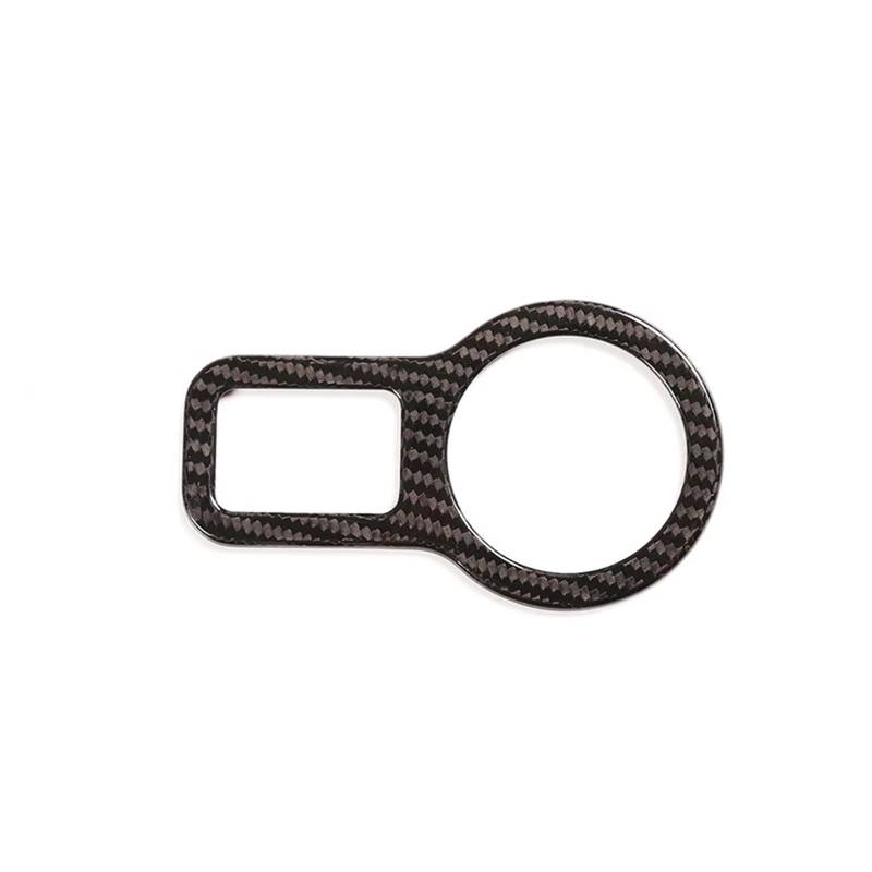 Panel Control Frame Trim Für Maserati Für Ghibli Für Quattroporte 2014-2019 2020 2021 Innen Carbon Fiber Modifizierte Scheinwerfer Schalter Dekoration Aufkleber Zubehör Interieur Zubehör von NLNPFGHVZY