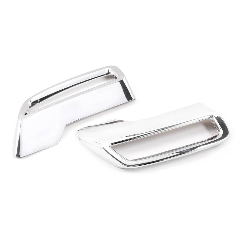 Panel Control Frame Trim Für Peugeot 3008 Für Peugeot 4008 Für Peugeot 5008 2017-2020 2022 Auto Hinten Auspuff Schwanz Dekoration Abdeckung ABS Silber Außen Zubehör Interieur Zubehör(Style 1) von NLNPFGHVZY
