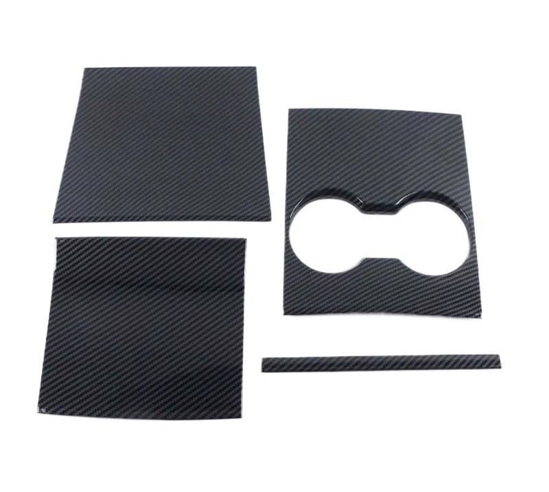 Panel Control Frame Trim Für Tesla Für Modell 3 2018-2019 2020 Center Konsole Kunststoff Geformte Abdeckung Klebstoff Borte Innen Dekor Änderung Interieur Zubehör(Glossy Carbon) von NLNPFGHVZY