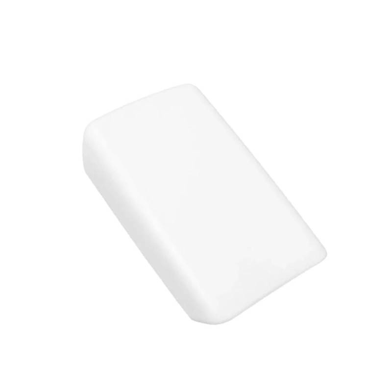 Panel Control Frame Trim Für Tesla Für Modell 3 Für Modell Y 2017-2023 Zubehör Carbon Faser Auto Center Konsole Armlehne Deckel Zentrale Armlehne Box Pad Abdeckung Latch Interieur Zubehör(White) von NLNPFGHVZY