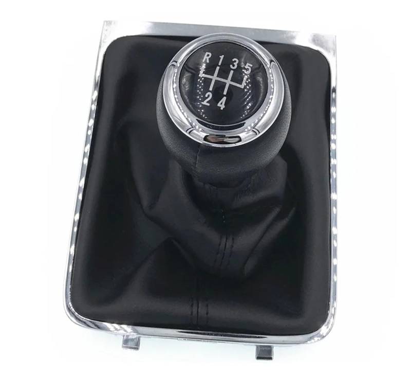Schaltknauf Für VW Für Passat Für B6 2005 2006 2007 2008 2009 2010 2011 Autozubehör 5/6 Gang Schaltknauf Hebel Stick Gamasche Kofferraumabdeckung Kragen Schaltknäufe(5 Speed) von NLNPFGHVZY