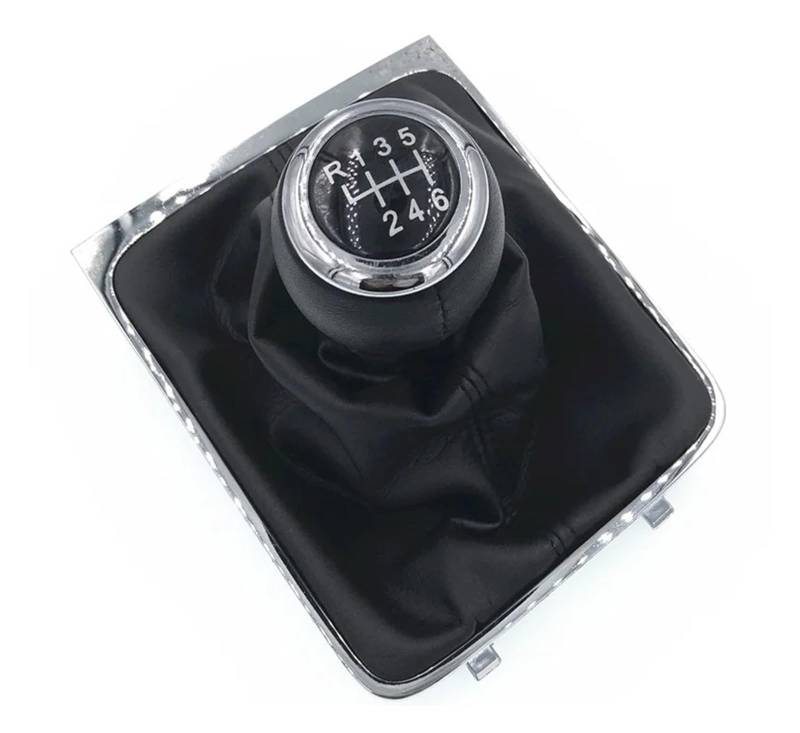 Schaltknauf Für VW Für Passat Für B6 2005 2006 2007 2008 2009 2010 2011 Autozubehör 5/6 Gang Schaltknauf Hebel Stick Gamasche Kofferraumabdeckung Kragen Schaltknäufe(6 Speed) von NLNPFGHVZY