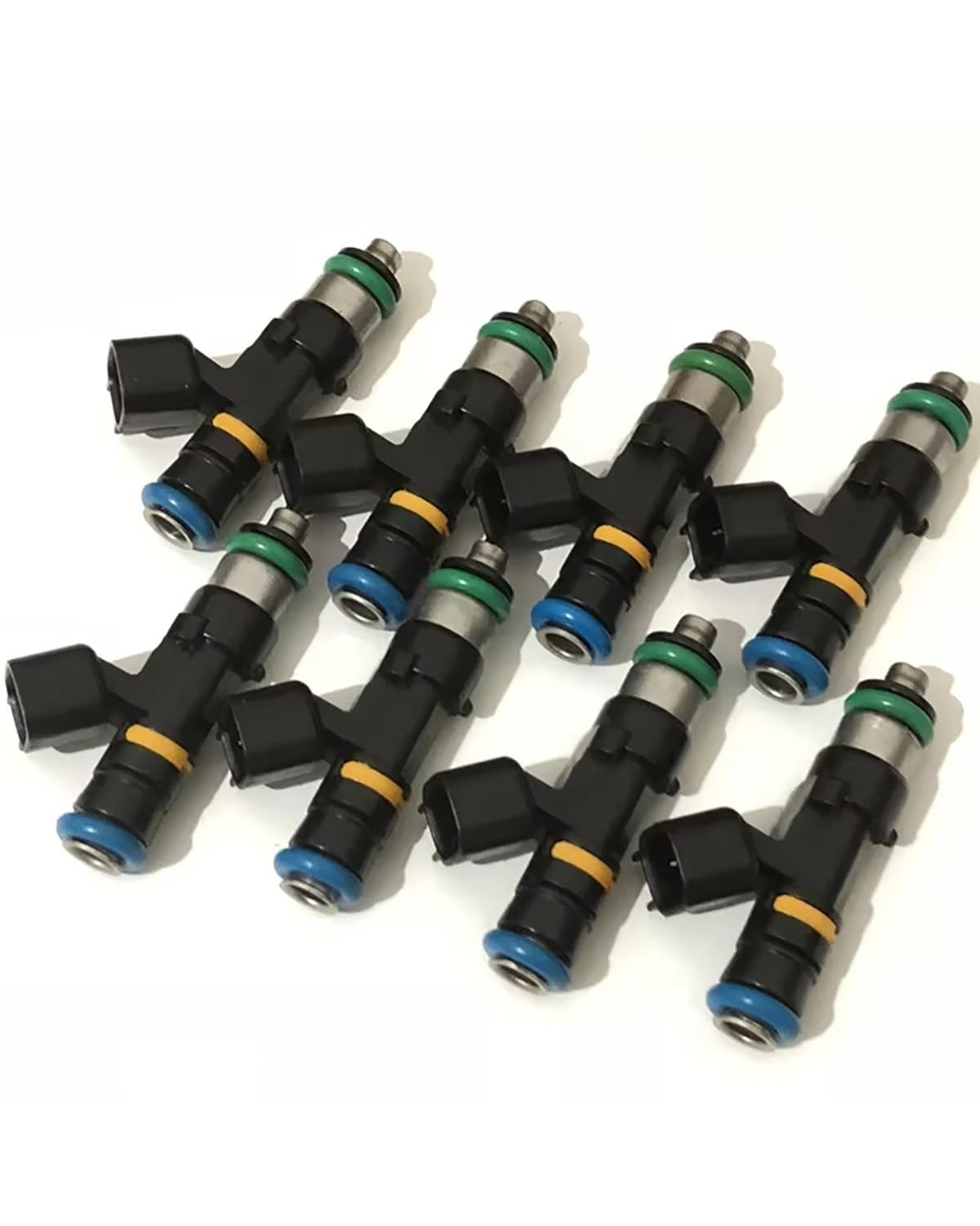Einspritzventil Einspritzdüse Injektor 4/8x 48mm Ev14 1000cc E85 Hohe Impedanz Fluss Angepasst Kraftstoff Injektor 0280 158 117 0280158117(8pcs) von NLTNJI