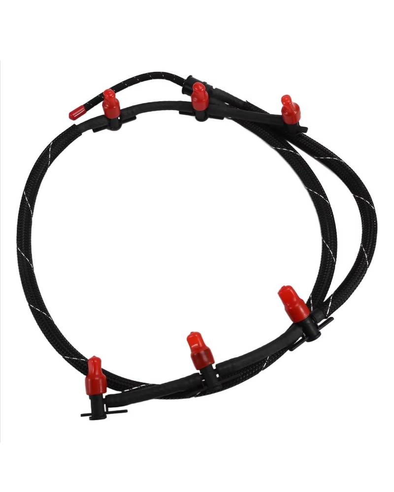 Einspritzventil Einspritzdüse Injektor Kraftstoffrücklaufleitung Schlauchleitung Rohöl-Injektorschlauch Leckleitung Für A4 Für A6 059130218AF 95511021801 von NLTNJI
