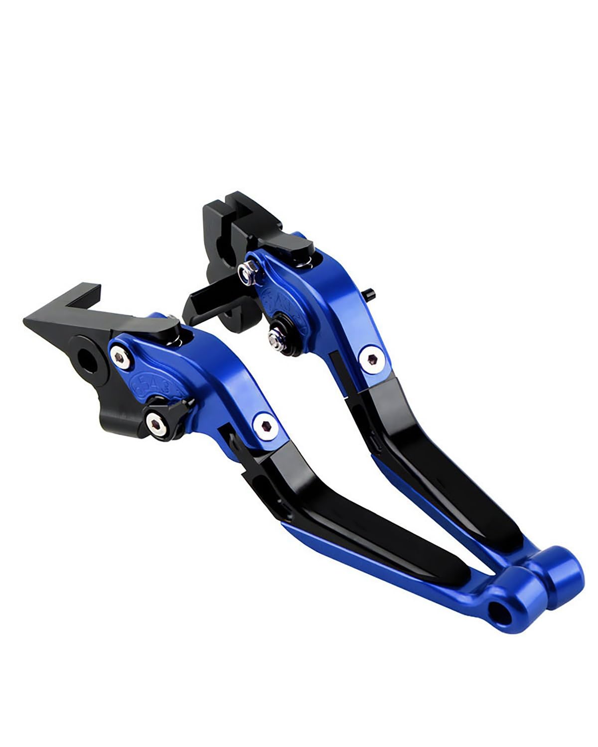 Kupplungsbremshebel Für 1050 1090Adventure R Geändert Klapp Bremse Kupplung Hebel Griff Handbremse Hebel des Hauptbremszylinders(Black-Blue) von NLTNJI