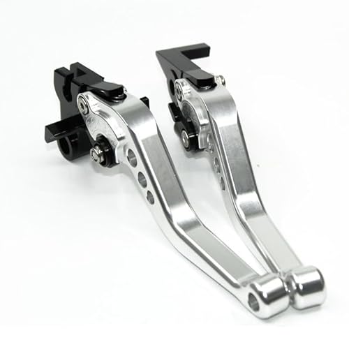 Kupplungsbremshebel Für ZX-11 ZX1100 ZRX1100 1200 Geändert Kurze Bremse Kupplung Hebel Handbremse Hebel des Hauptbremszylinders(Silver) von NLTNJI