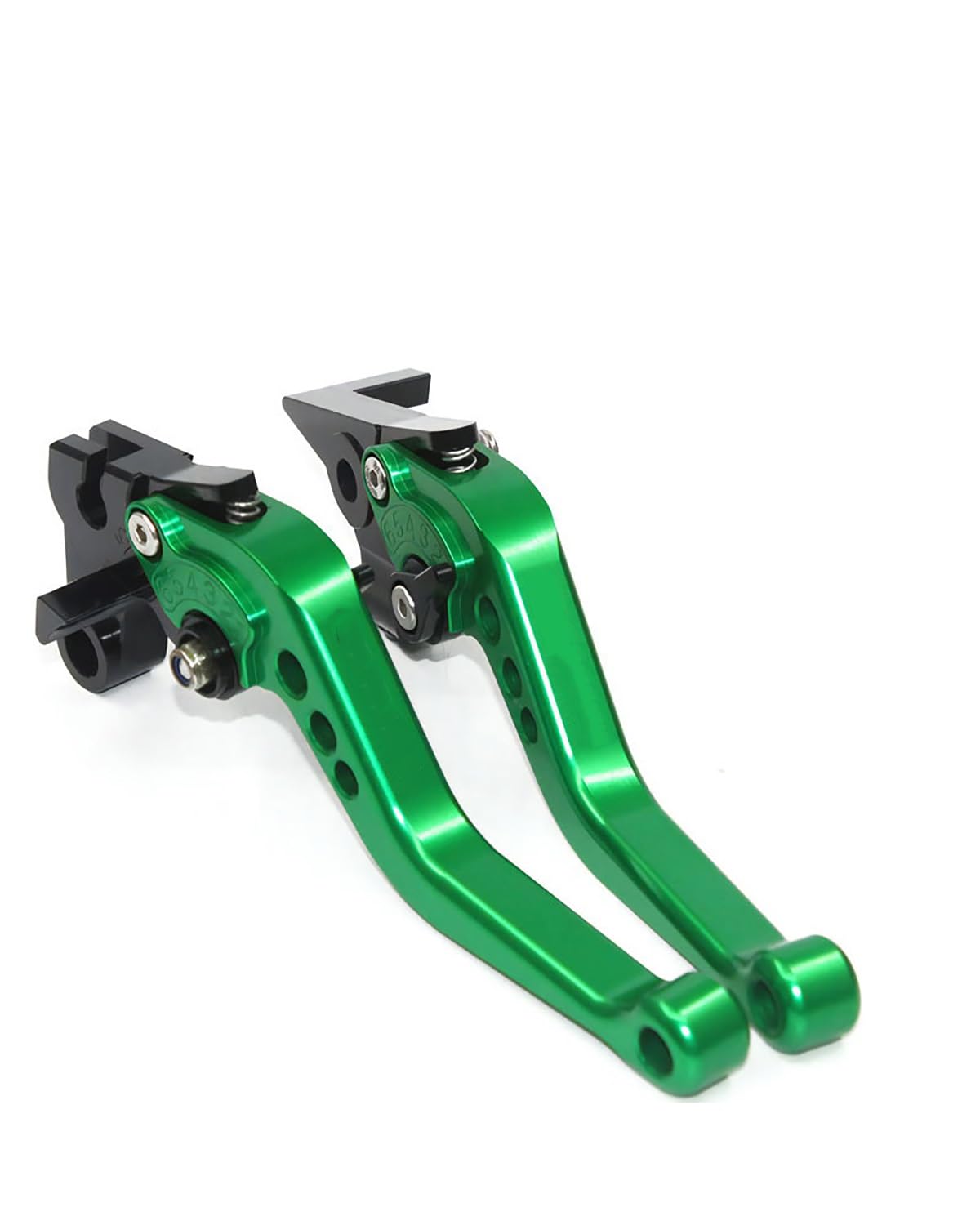 Kupplungsbremshebel Für ZX7R ZX7RR ZX9 ZX9R ZX10R Modifizierter Kurzer Bremskupplungshebel Handbremse Hebel des Hauptbremszylinders(Green) von NLTNJI