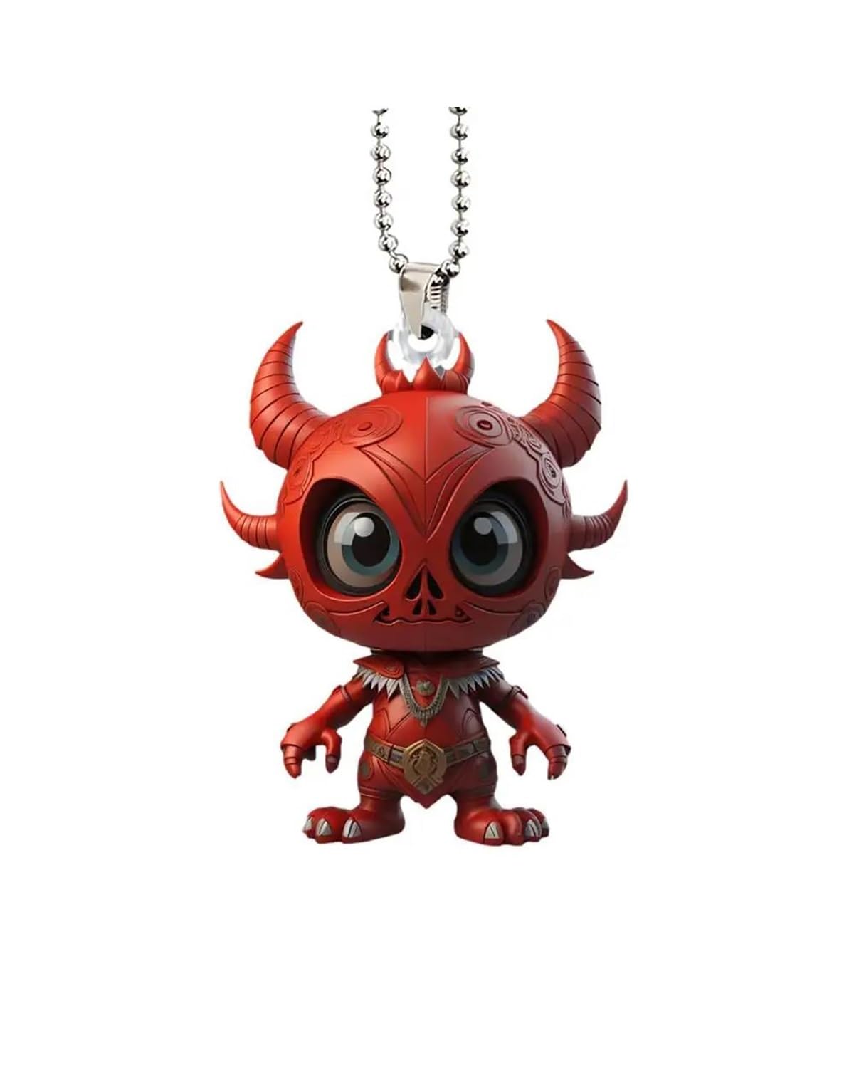 Rückspiegel Anhänger Auto Flache Auto Rückspiegel Anhänger 2d Acryl Alien Auto Ornament Auto Rückspiegel Anhänger Auto Zubehör Lustige Geschenke autospiegel anhänger(D) von NLTNJI