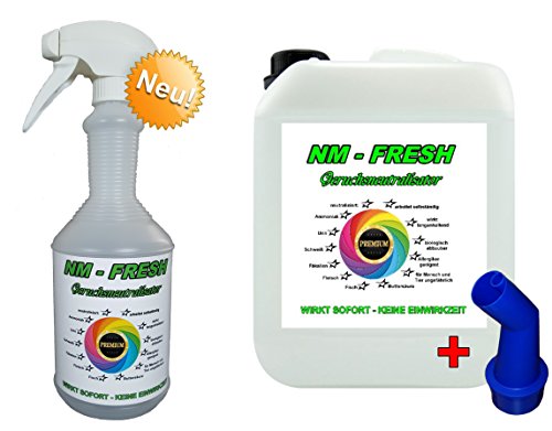 4 L Geruchsstopp inkl. Ausgießer Geruchsvernichter Katzenurin Hundeurin Geruchstopp, Geruchs killer PE 10 € / 1 Ltr. 4 L Geruchsstopp inkl. Ausgießer Geruchsvernichter Katzenurin Hundeurin Geruchstopp, Geruchs killer PE 10 € / 1 Ltr. von NM-FRESH