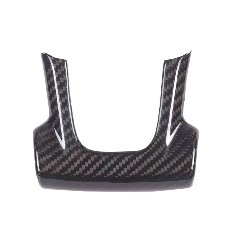 Dekoration Cover Kohlefaser Trim Aufkleber Für Lenkradunterrahmen Aus Echter Hartkohlefaser Für 595 2021+ Innenausstattung 1 Stück von NMHTJ