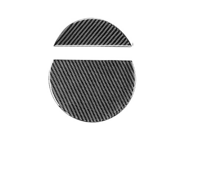Dekoration Cover Kohlefaser Trim Für 2009-2014 Kohlefaser-Kraftstofftank-Panel-Trimmabdeckung Auto-Außenzubehör Dekorative Aufkleber(Carbon Fibre) von NMHTJ