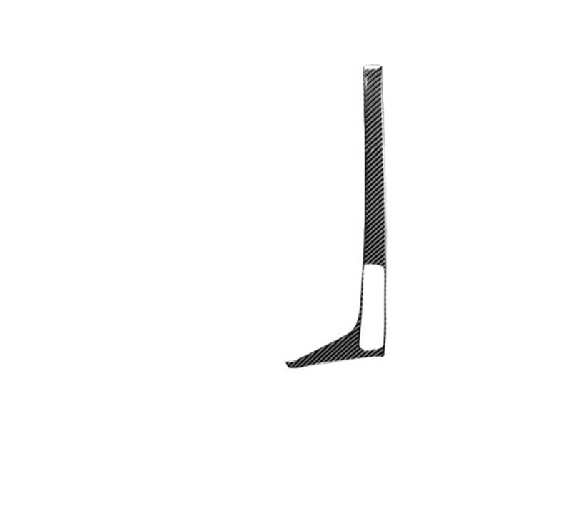 Dekoration Cover Kohlefaser Trim Für A4 A4L B9 2017 2018 2019 2020 Zubehör Kohlefaser Auto Innen Navigation Tür Getriebe Panel Trim Aufkleber Dekoration(5) von NMHTJ