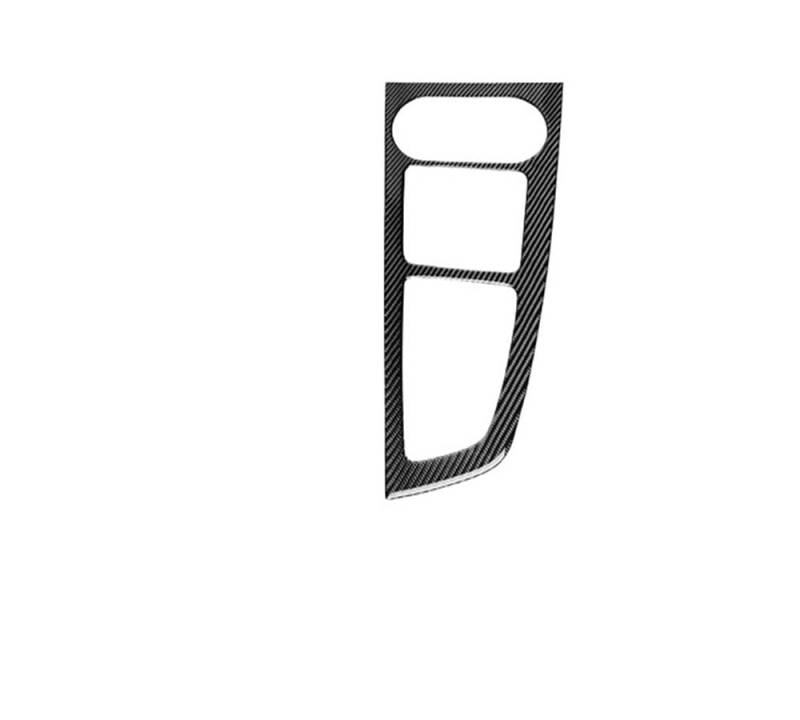 Dekoration Cover Kohlefaser Trim Für A4 A4L B9 2017 2018 2019 2020 Zubehör Kohlefaser Auto Innen Navigation Tür Getriebe Panel Trim Aufkleber Dekoration(Brown) von NMHTJ