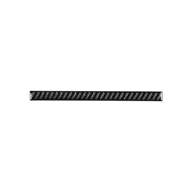 Dekoration Cover Kohlefaser Trim Für Cabrio 2001-2004 Kohlefaser-CD-Panel Untere Dekorative Streifen Auto-Innenausstattung Dekorative Aufkleber(Black) von NMHTJ