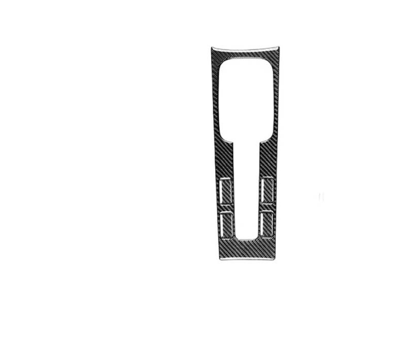 Dekoration Cover Kohlefaser Trim Für Civic 1996 1997 1998 1999 2000 Zubehör Carbon Fiber Auto Innen Handbremse Panel Trim Aufkleber Dekoration(1 Black) von NMHTJ