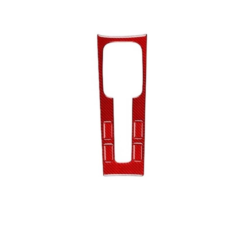 Dekoration Cover Kohlefaser Trim Für Civic 1996 1997 1998 1999 2000 Zubehör Carbon Fiber Auto Innen Handbremse Panel Trim Aufkleber Dekoration(Set red) von NMHTJ