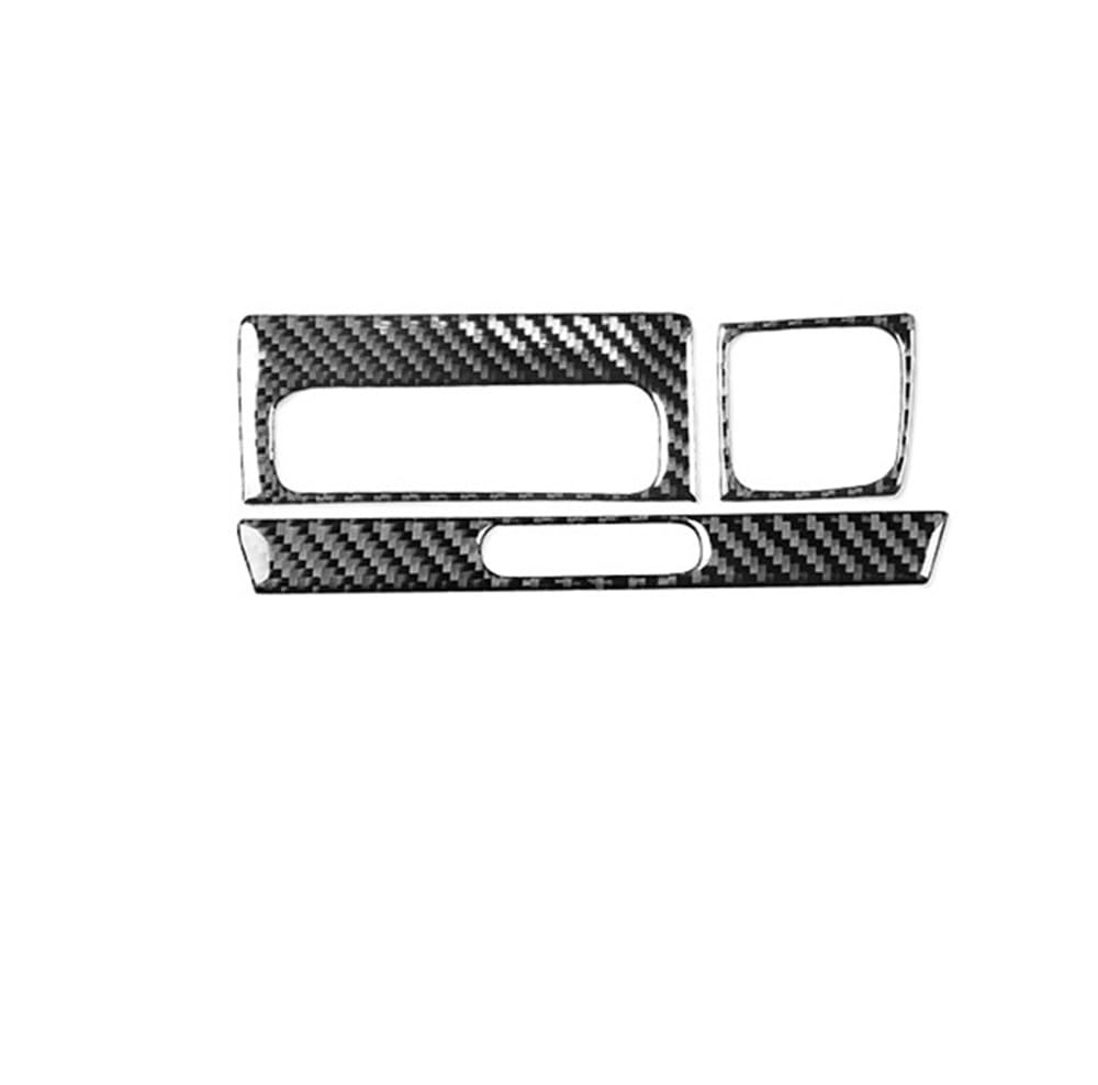 Dekoration Cover Kohlefaser Trim Für Integra 1994-2001 Carbon Fiber Center Zigarettenanzünder Wasserbecher Panel Auto Innenausstattung Dekorative Aufkleber von NMHTJ