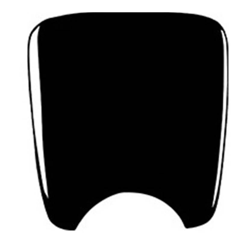 Dekoration Cover Kohlefaser Trim Für Prius 2012 2013 2014 2015 Zubehör Auto Schwarz Kunststoff Innenraum Getränkehalter Abdeckung Zierleiste Aufkleber Dekoration(Black LHD) von NMHTJ