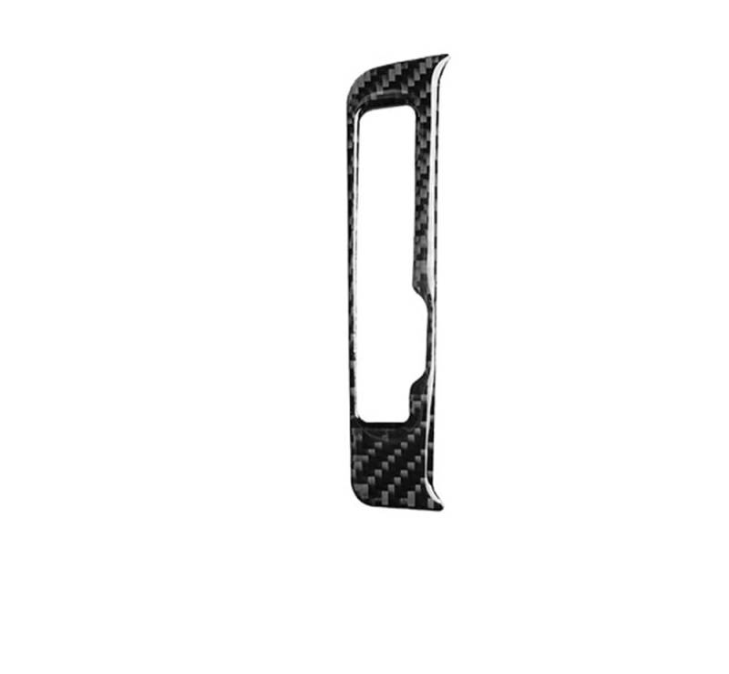 Dekoration Cover Kohlefaser Trim Für Q5 Für A4 SQ5 8R S4 B8 2009-2017 Zubehör Kohlefaser Autoinnenausstattung Getriebeanzeige Rahmenverkleidung Verkleidung Aufkleber Dekoration(Black Carbon LHD) von NMHTJ