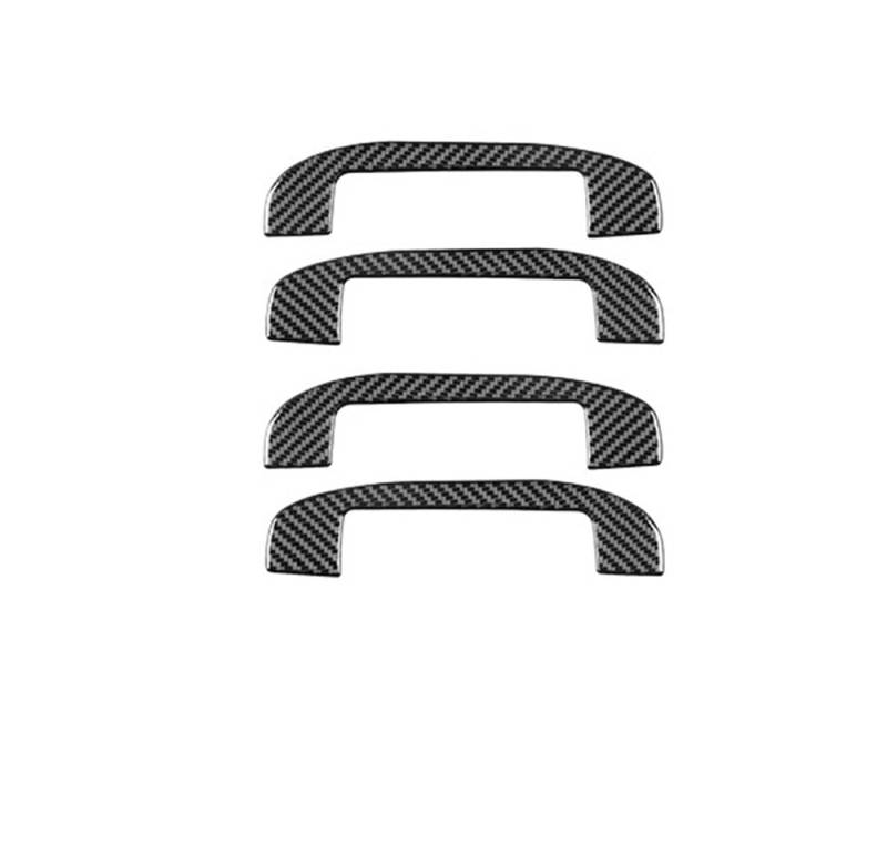 Dekoration Cover Kohlefaser Trim Für Teana 2013-2018 Carbon Fiber Tür Armlehne Panel Trim Abdeckung Auto Innen Zubehör Dekorative Aufkleber(Carbon Fibre) von NMHTJ
