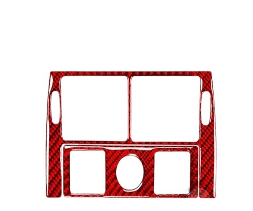 Dekoration Cover Kohlefaser Trim Für X5 E53 2000-2006 Kohlefaser-Hinterklimaanlage Zigarettenanzünder-Panel Autoinnenausstattung Dekorative Aufkleber(4) von NMHTJ