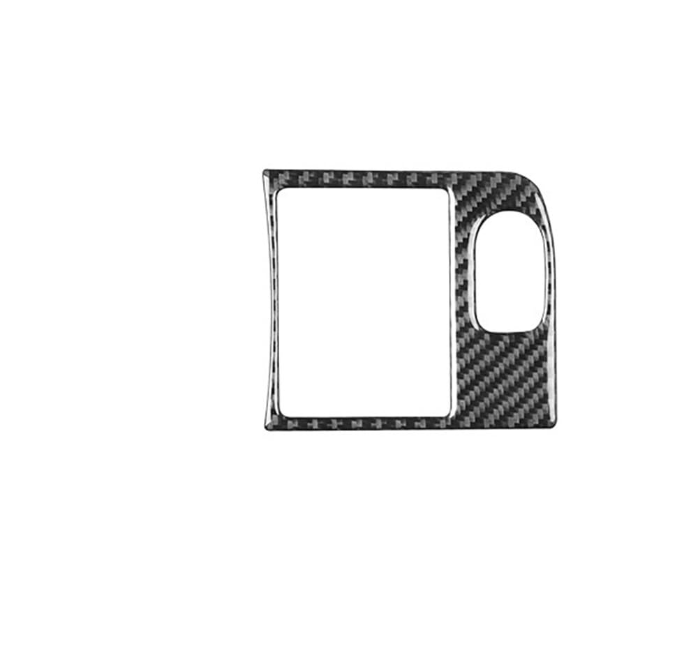 Dekoration Cover Kohlefaser Trim Für Z3 1998-2002 Kohlefaser-Hauptantriebsluftauslass-Panel-Trimmabdeckung Autoinnenausstattung Dekorative Aufkleber(Black LHD) von NMHTJ