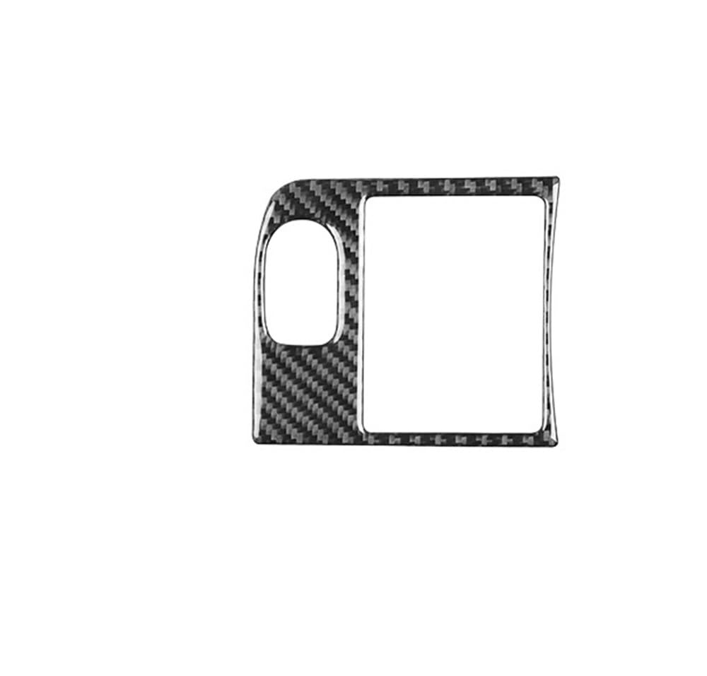 Dekoration Cover Kohlefaser Trim Für Z3 1998-2002 Kohlefaser-Hauptantriebsluftauslass-Panel-Trimmabdeckung Autoinnenausstattung Dekorative Aufkleber(Black RHD) von NMHTJ